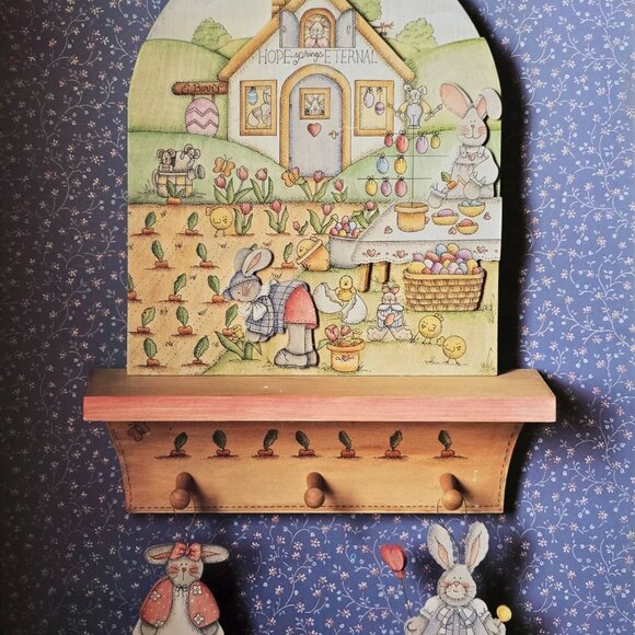 Finders Keepers 1995 For Keeps By Pegi White Folk Art Painting Instructions - Picture 2 of 8